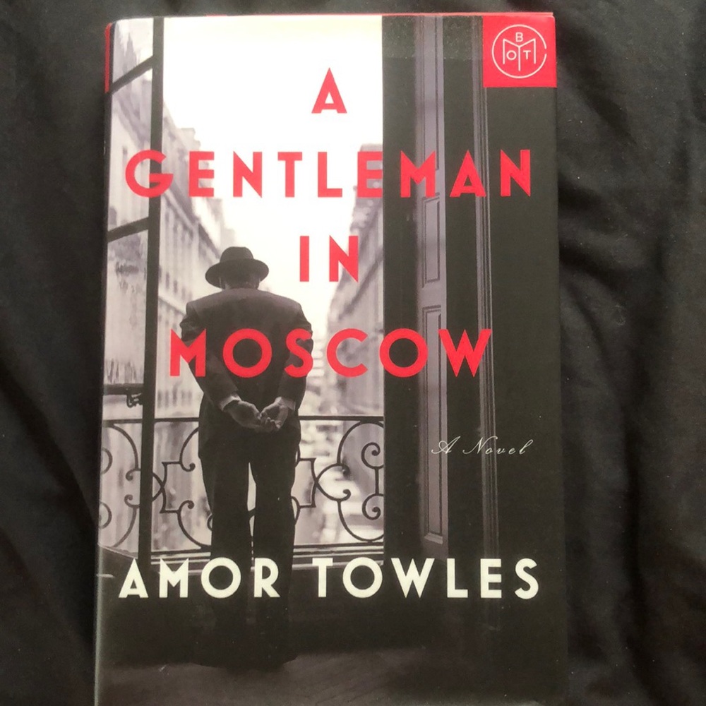 A gentleman in Moscow book